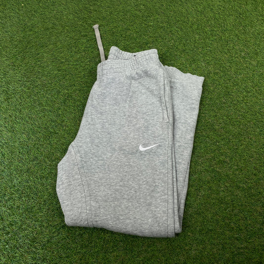 00s Nike Cotton Joggers Grey Small