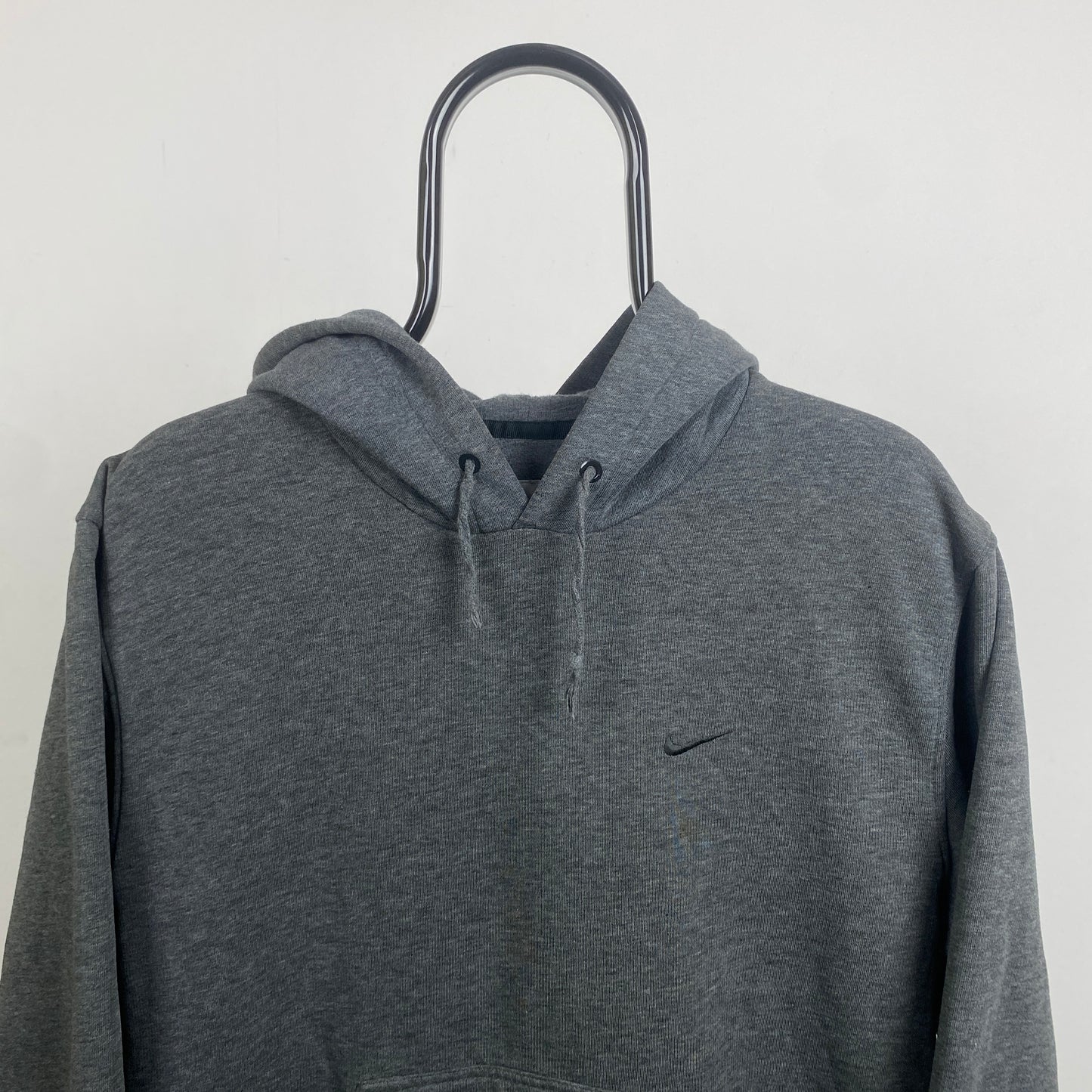 00s Nike Heavyweight Hoodie Grey Medium