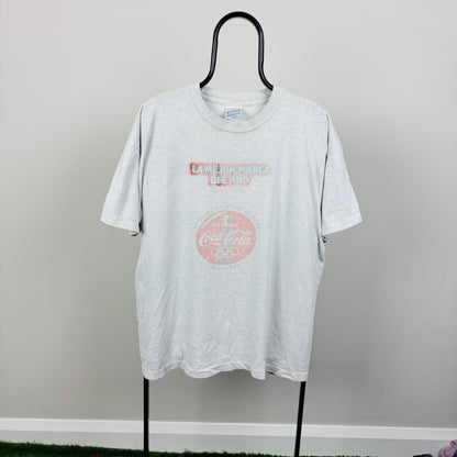 90s Coca Cola Olympics T-Shirt Grey XL