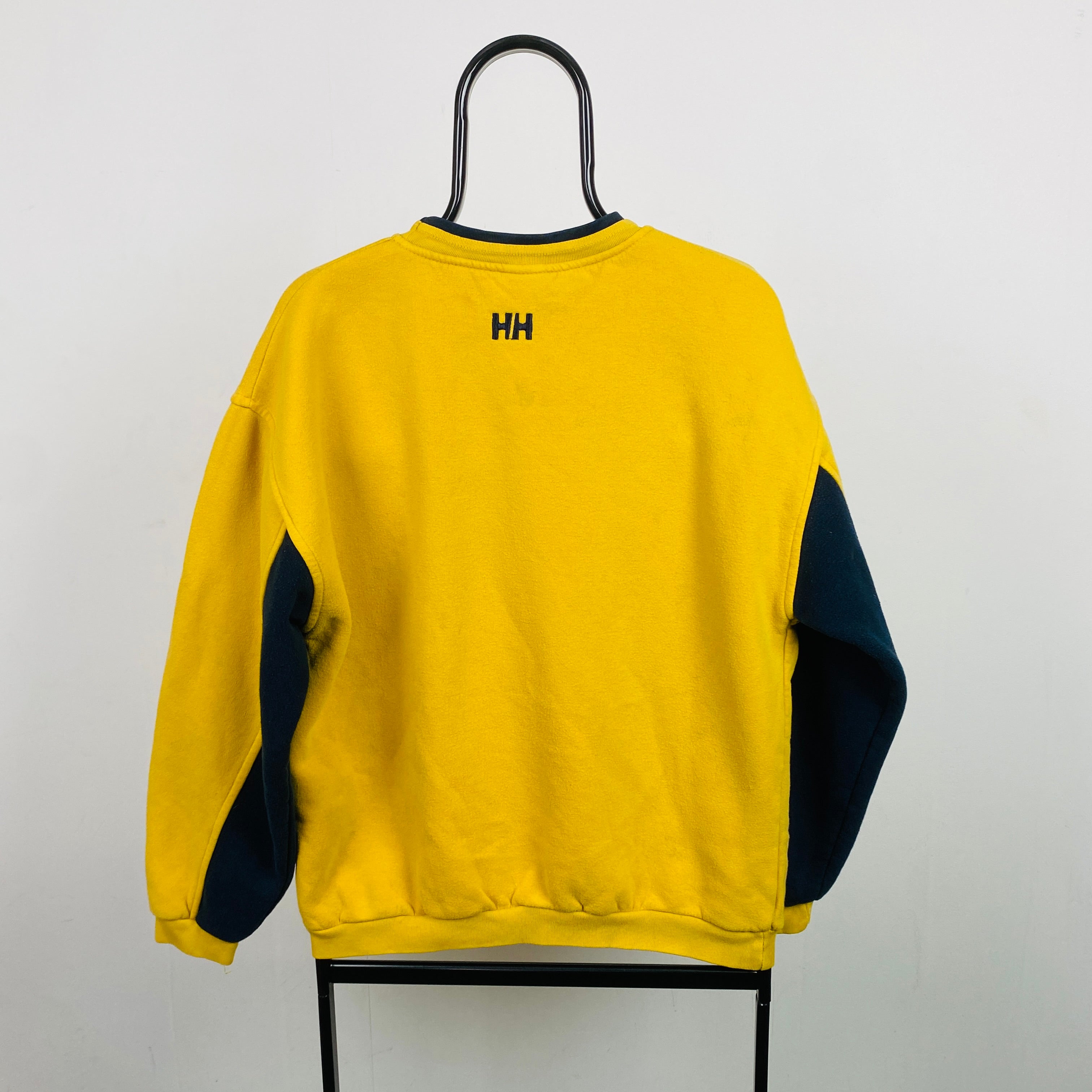 Retro Helly Hansen Sweatshirt Yellow XL
