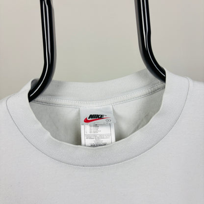 90s Nike Football T-Shirt Grey Large