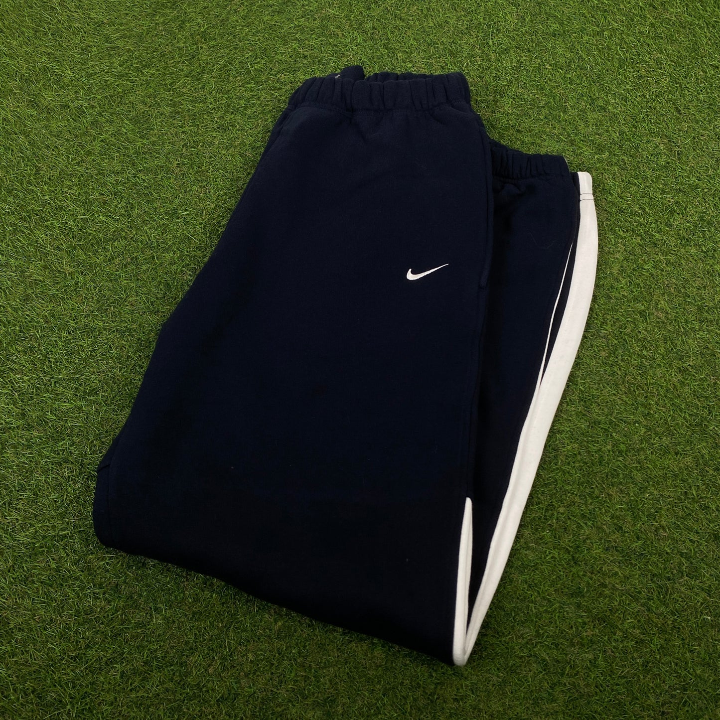 00s Nike Cotton Joggers Blue XL