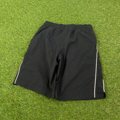 00s Nike Piping Shorts Black Small