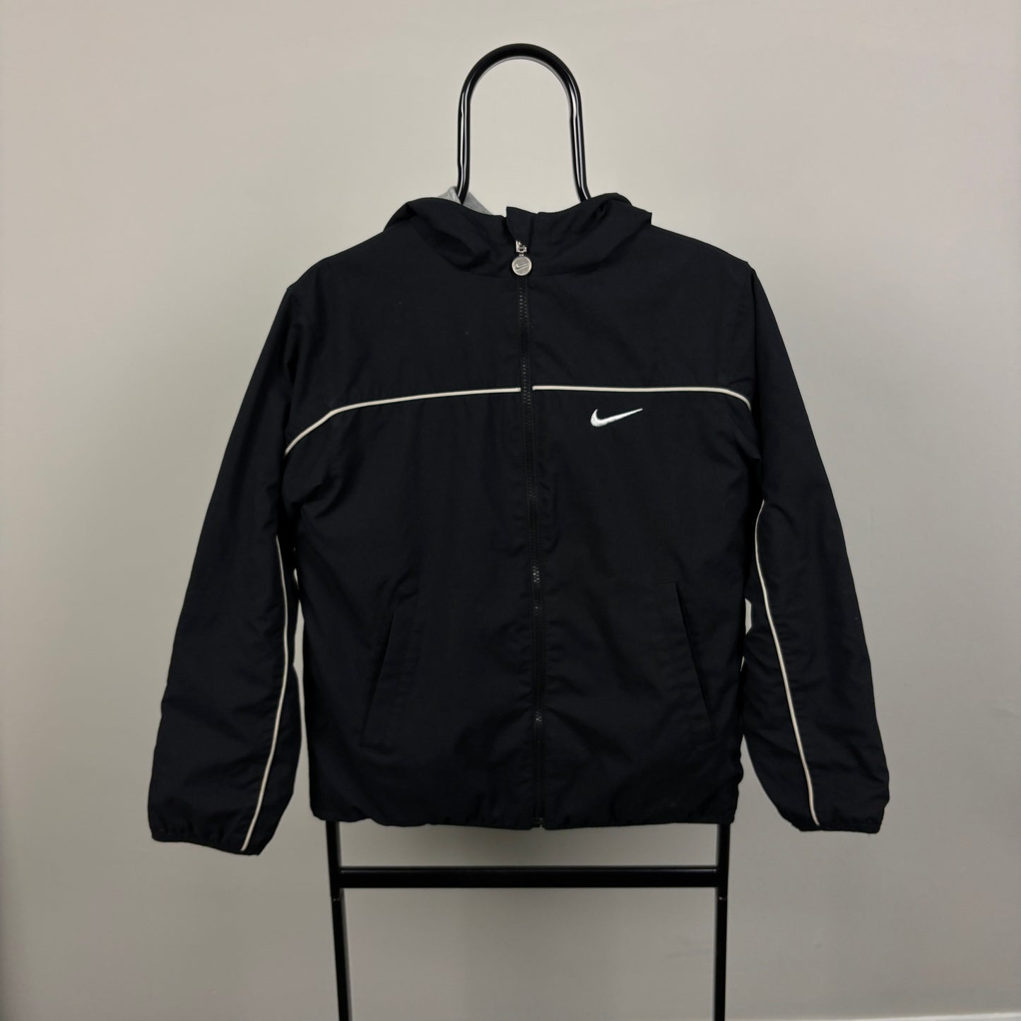 00s Nike Reversible Piping Jacket Black XS