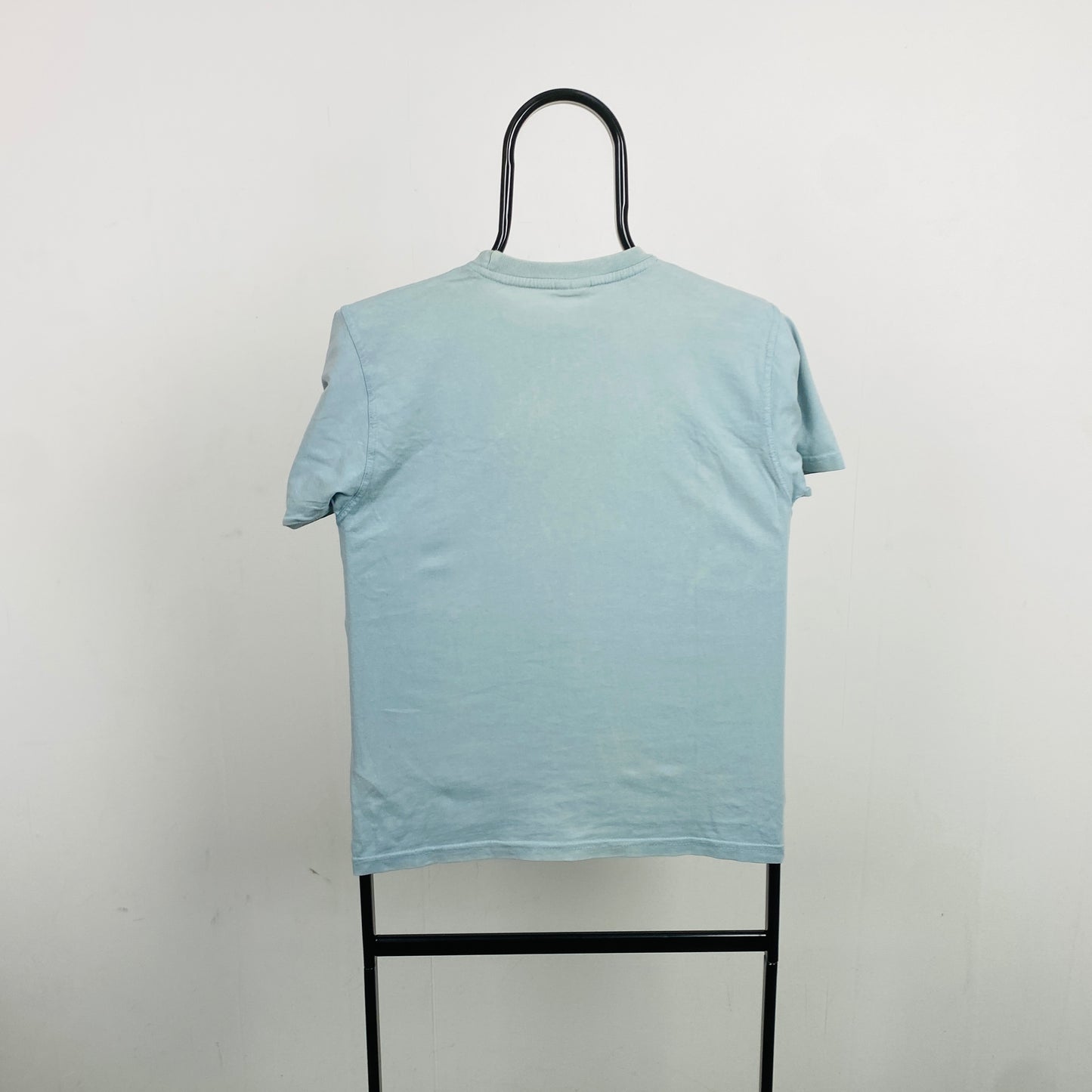 Retro Reebok T-Shirt Baby Blue XS