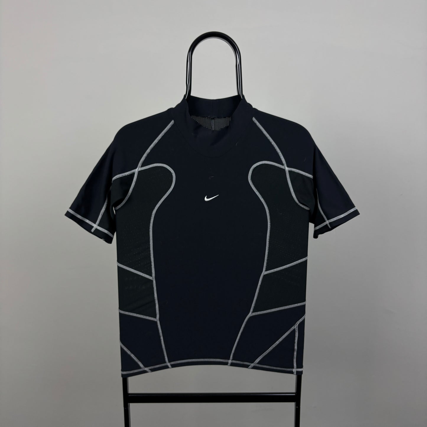 00s Nike Dri-Fit Stretchy T-Shirt Black Small