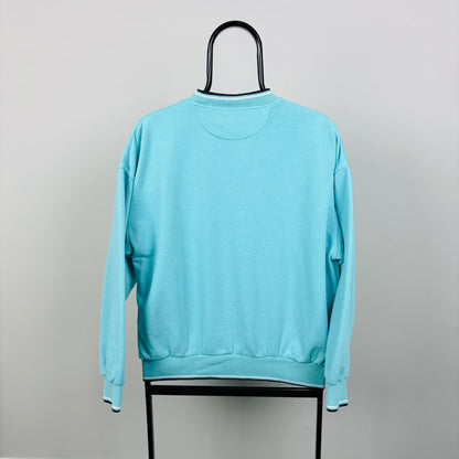 90s Reebok Sweatshirt Blue Small