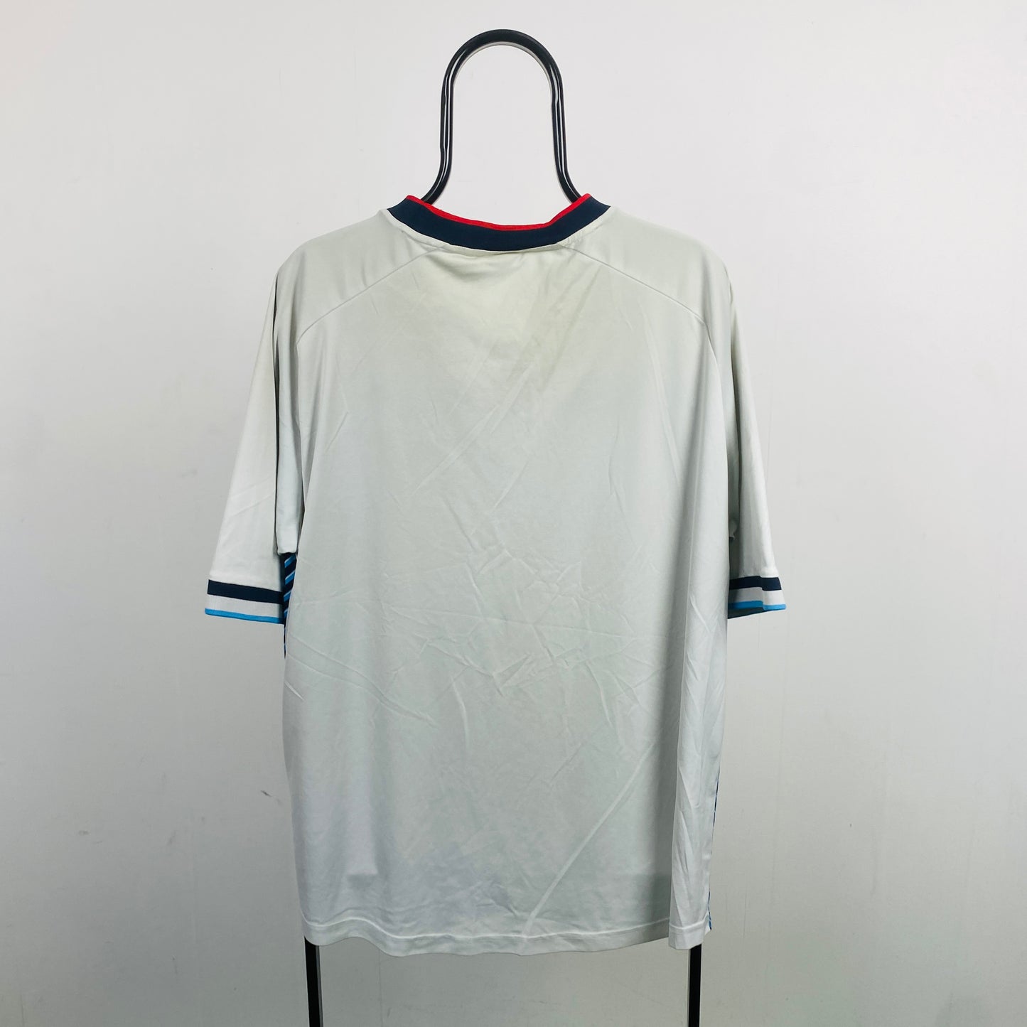 00s Nike Football Shirt T-Shirt White XL