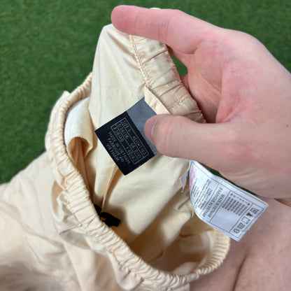 00s Nike Piping Joggers Yellow Small
