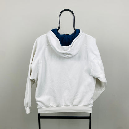 90s Nike Hoodie White Small