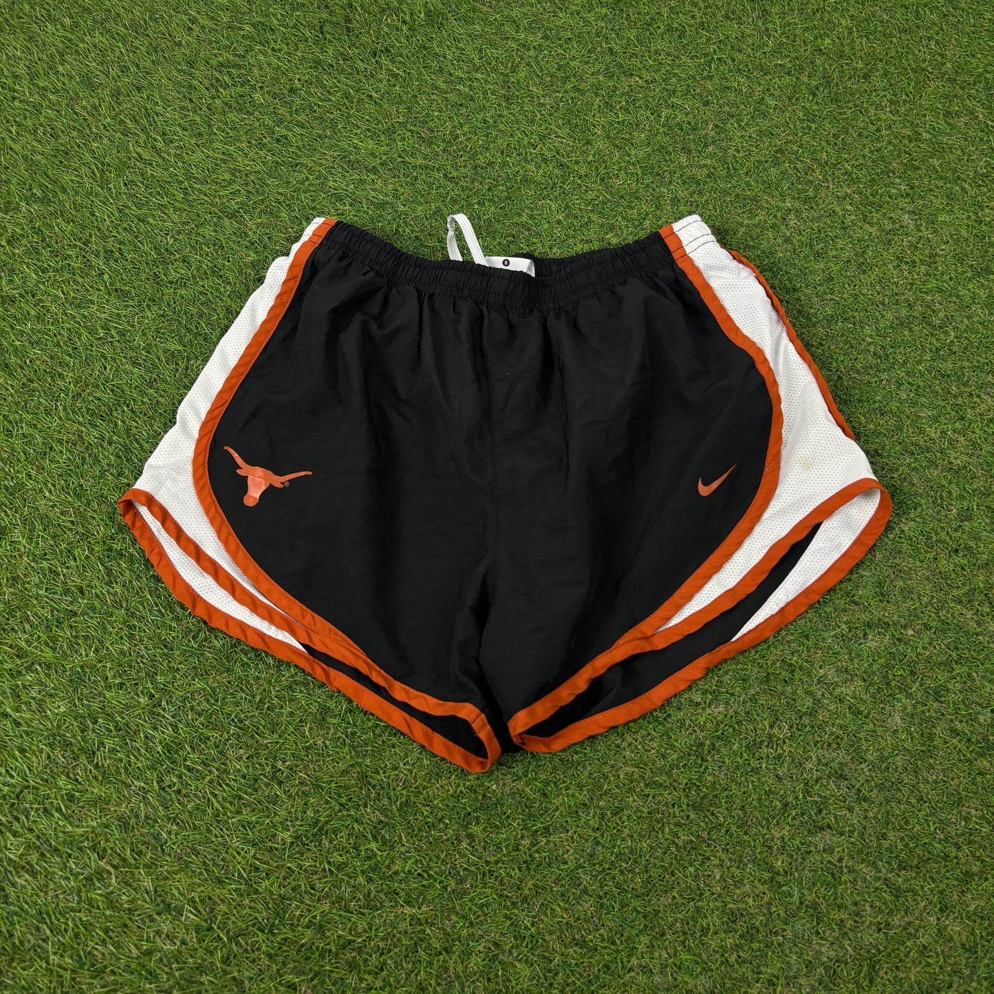 00s Nike Texas Running Shorts Black Small