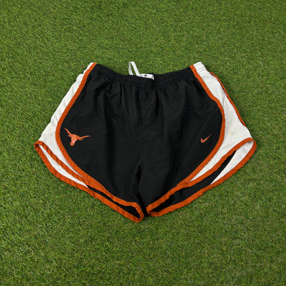 00s Nike Texas Running Shorts Black Small