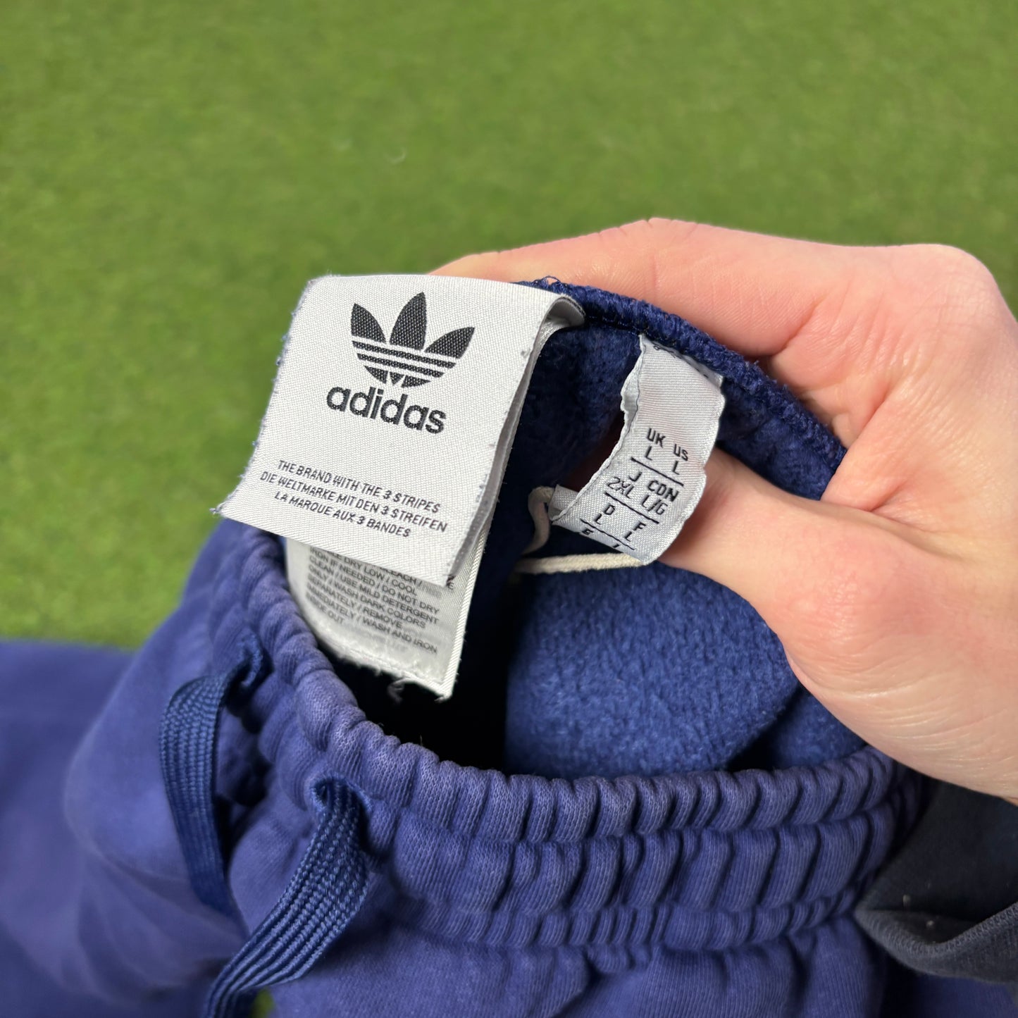 00s Adidas Arsenal Joggers Blue Large