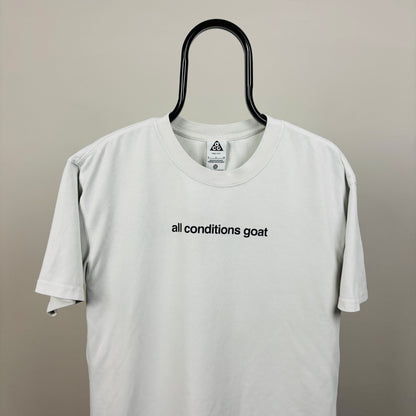 00s Nike ACG Goat T-Shirt White Small