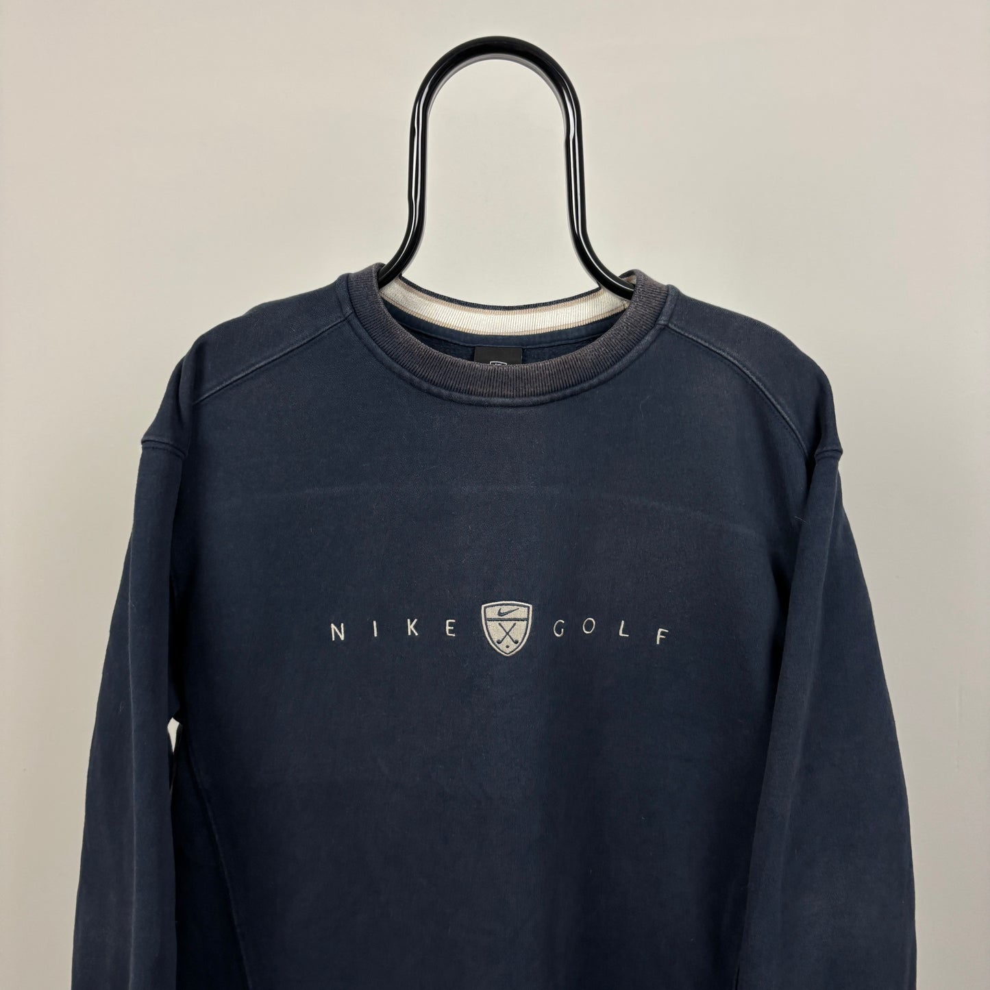 00s Nike Golf Sweatshirt Blue Large