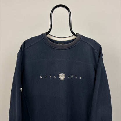 00s Nike Golf Sweatshirt Blue Large