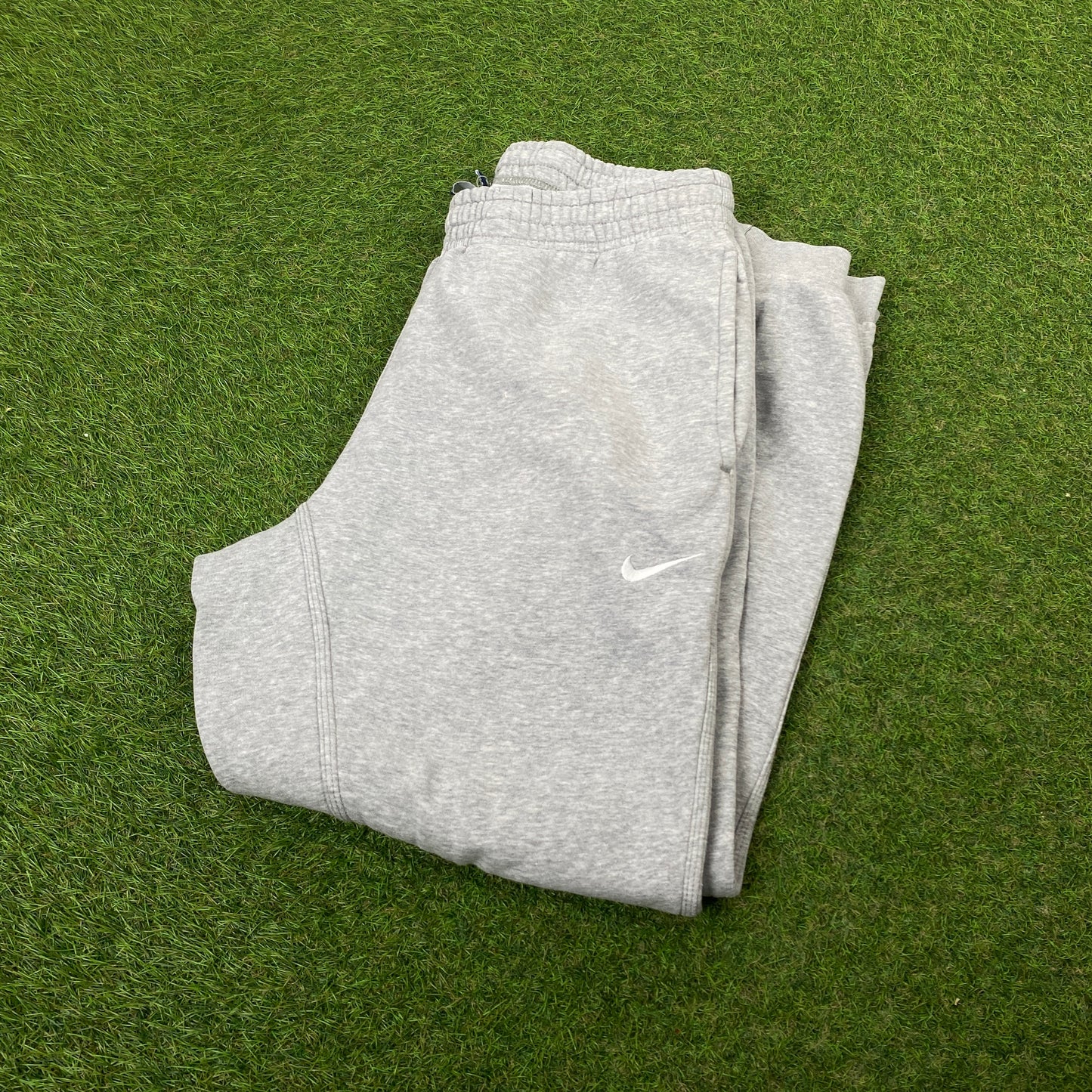 00s Nike Cotton Joggers Grey Large