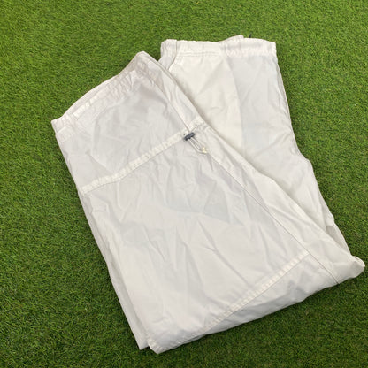00s Nike Hex Baggy Joggers White XL