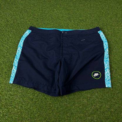 00s Nike Swim Shorts Blue XL