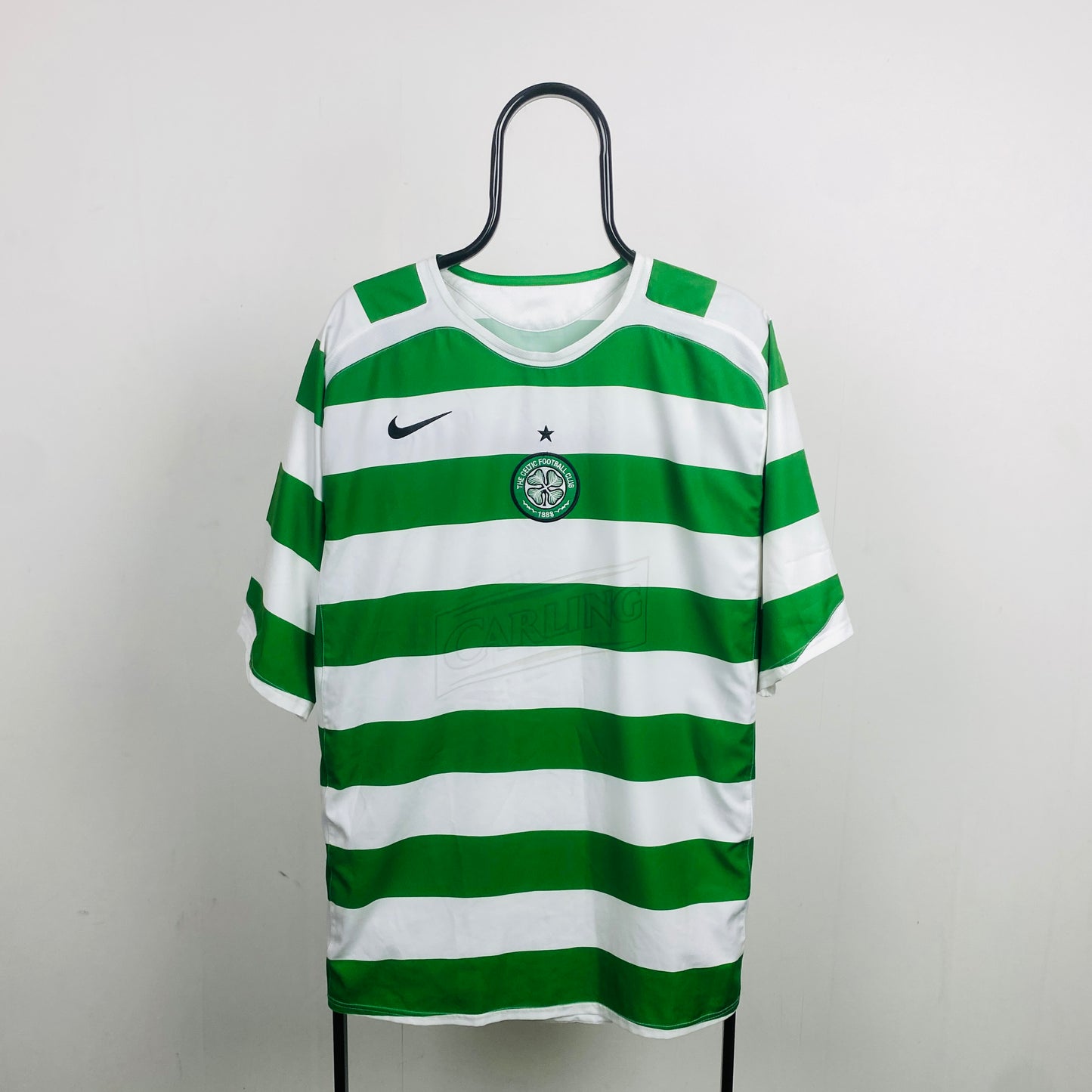 00s Nike Celtic Football Shirt T-Shirt White XL