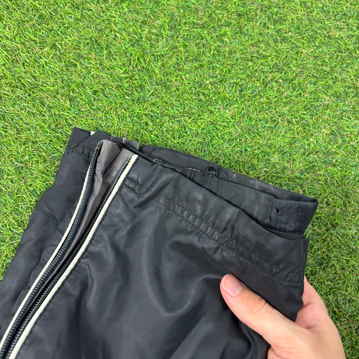 00s Nike Piping Joggers Black Large