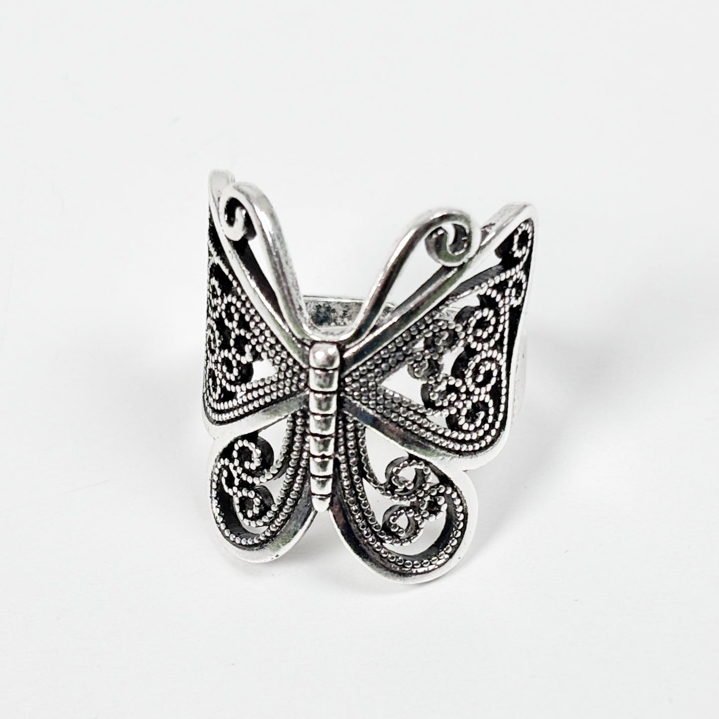 Adjustable Butterfly Ring