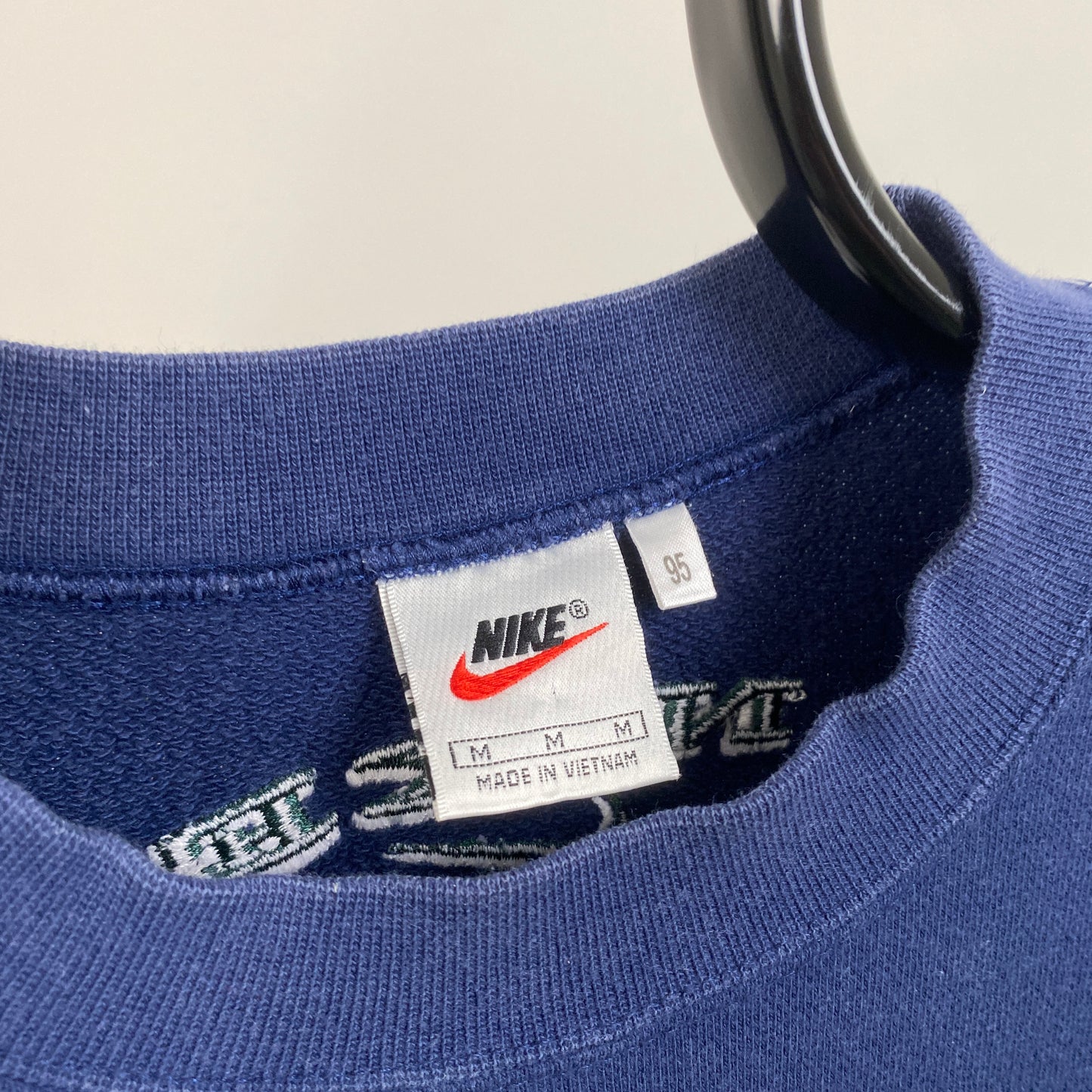 90s Nike Sweatshirt Blue Medium