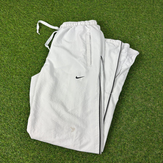 00s Nike Piping Joggers White Small