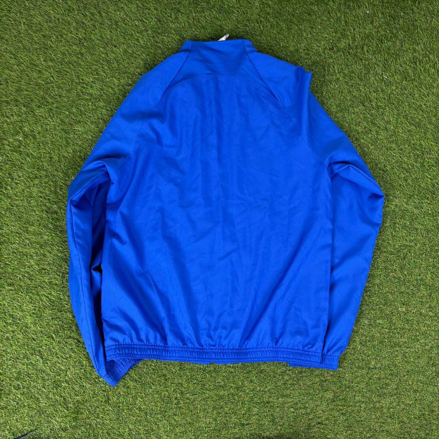 00s Nike England Windbreaker Jacket + Joggers Set Blue Small