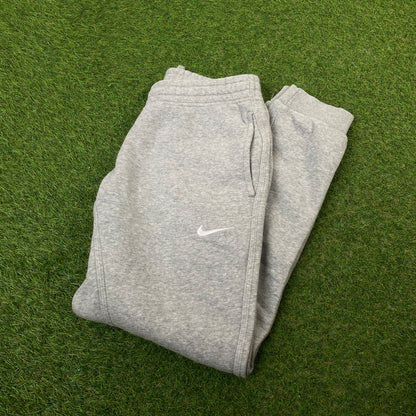 00s Nike Cotton Joggers Grey Small