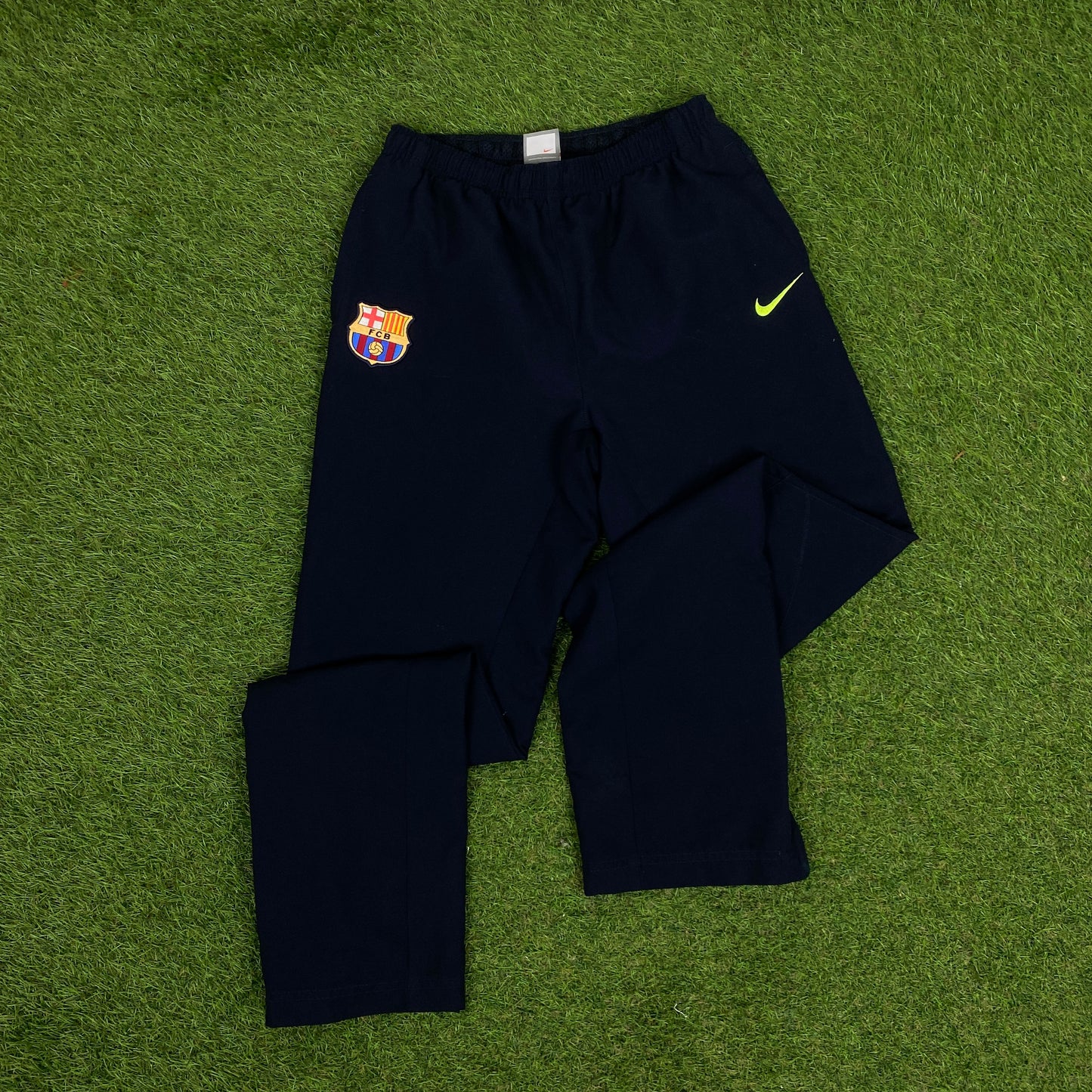 00s Nike Barcelona Tracksuit Jacket + Joggers Set Blue Small