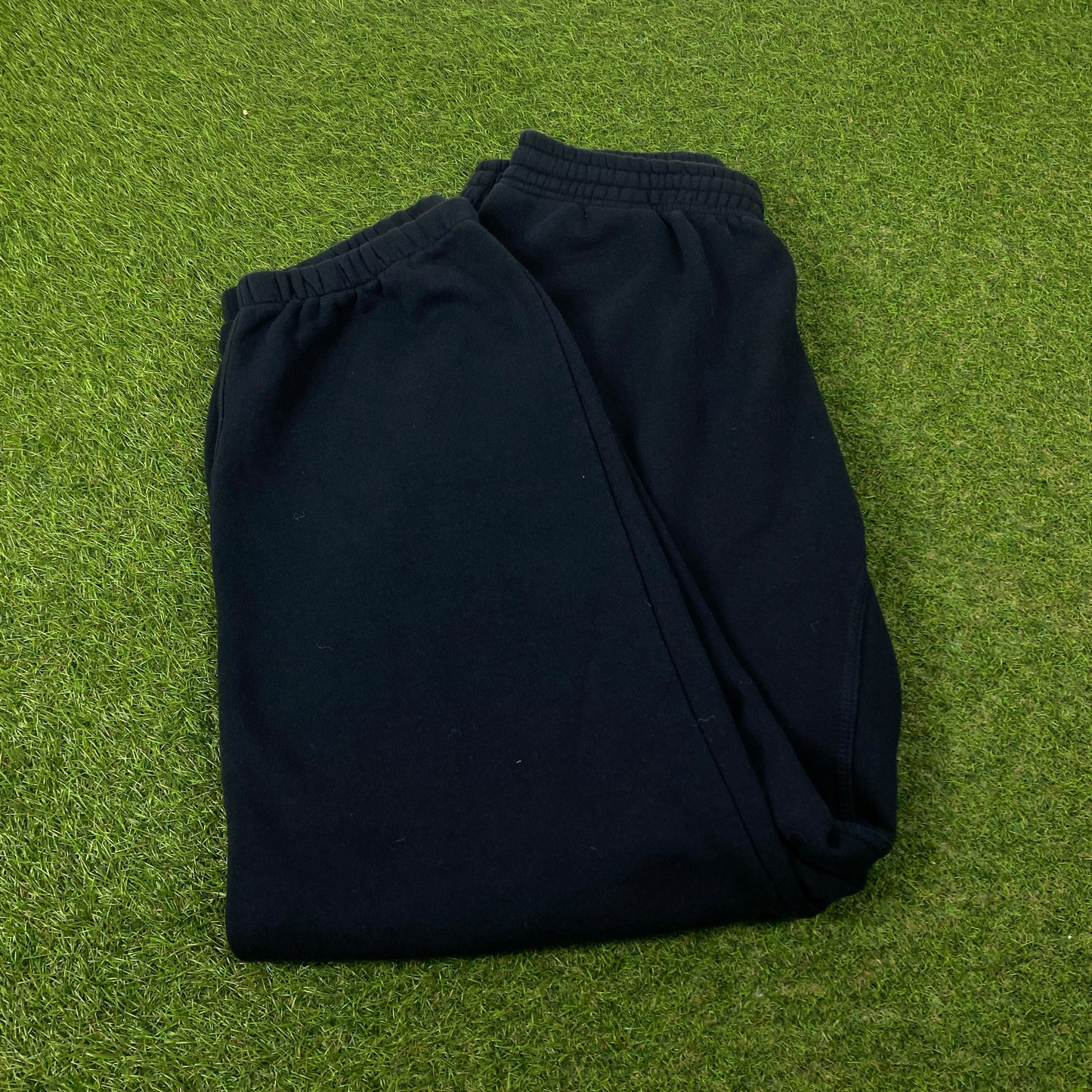 00s Nike Wide Leg Cotton Joggers Blue XXL