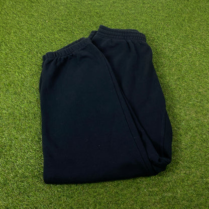 00s Nike Wide Leg Cotton Joggers Blue XXL