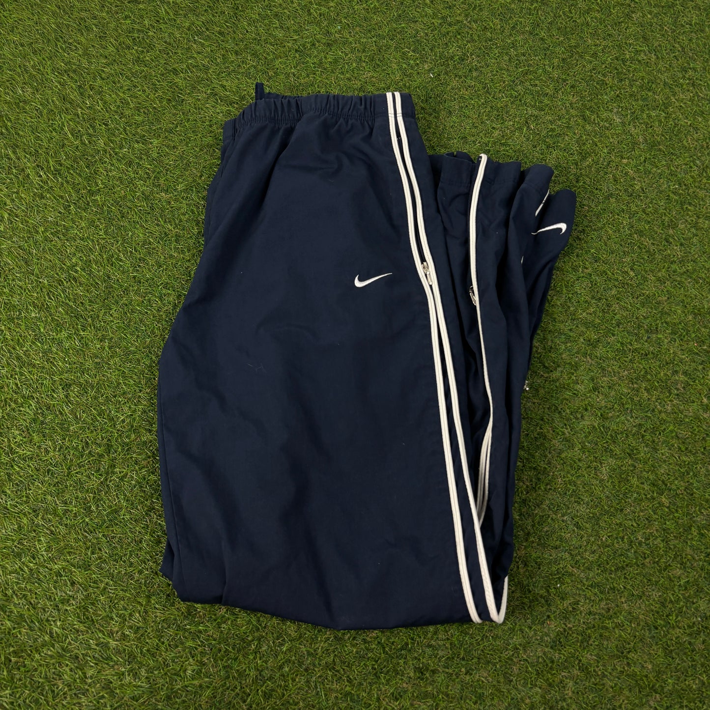 00s Nike Piping Joggers Blue Medium