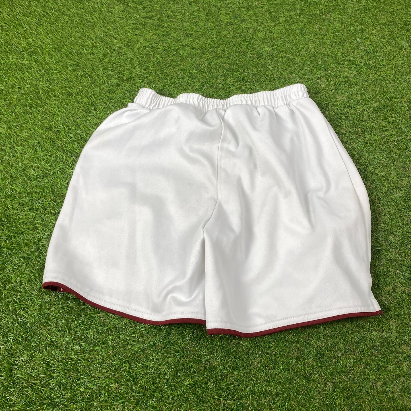 00s Nike Arsenal Football Shorts White Large