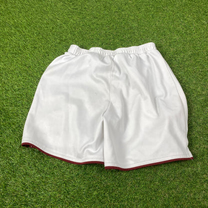 00s Nike Arsenal Football Shorts White Large