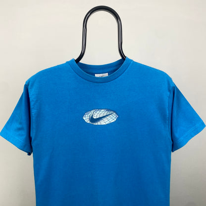 00s Nike T-Shirt Blue Small