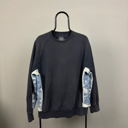 00s Palace Sweatshirt Blue Large