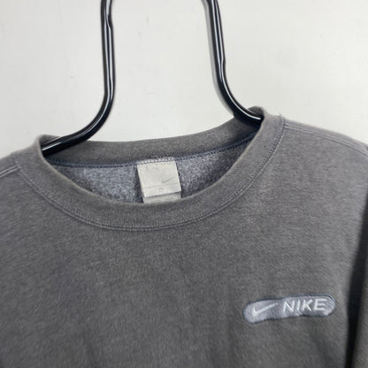 00s Nike Heavyweight Sweatshirt Grey XL