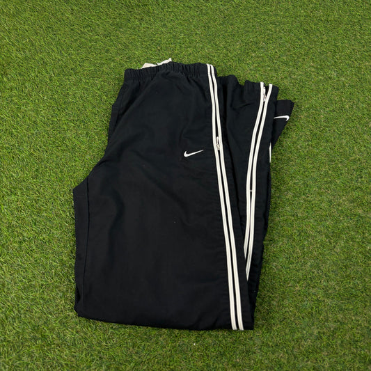 00s Nike Piping Joggers Black Small