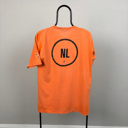 90s Nike Netherlands T-Shirt Orange Medium
