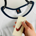 90s Nike Challenge Court T-Shirt White Womens Large