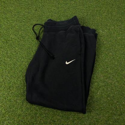 00s Nike Cotton Joggers Black Medium