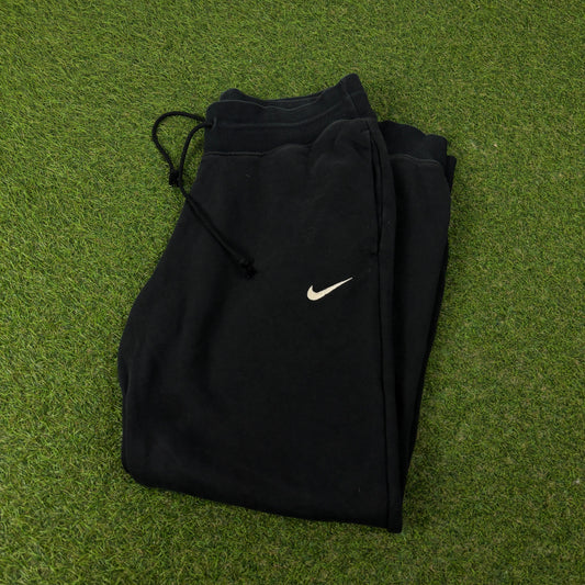 00s Nike Cotton Joggers Black Medium