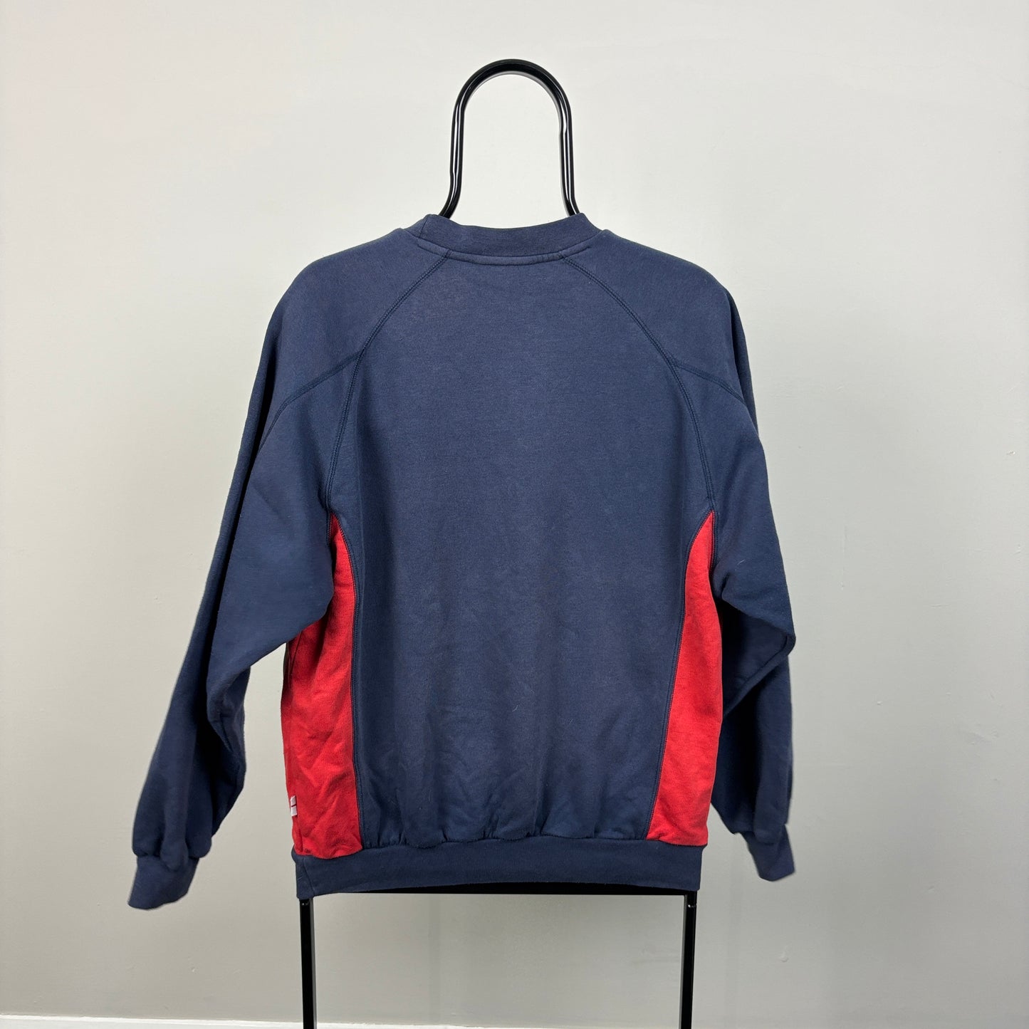 00s Umbro England Sweatshirt Blue Small