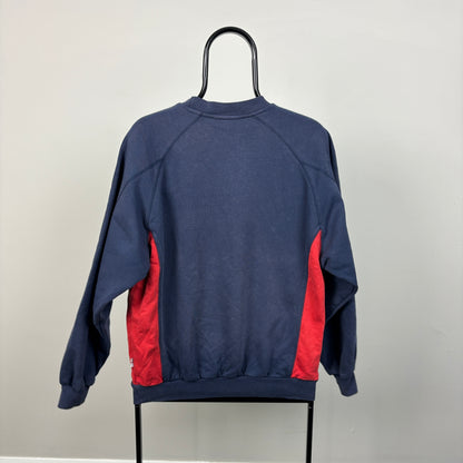 00s Umbro England Sweatshirt Blue Small
