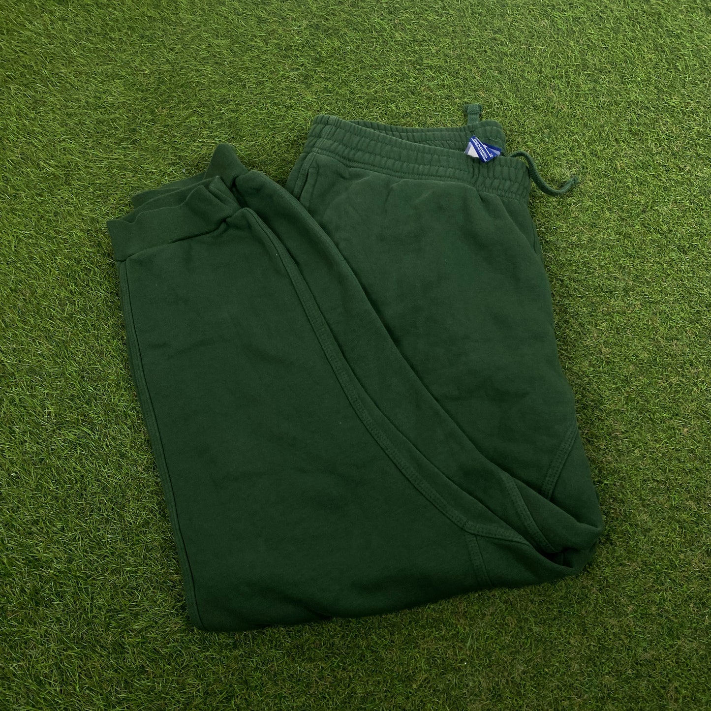 00s Nike Cotton Joggers Green XL