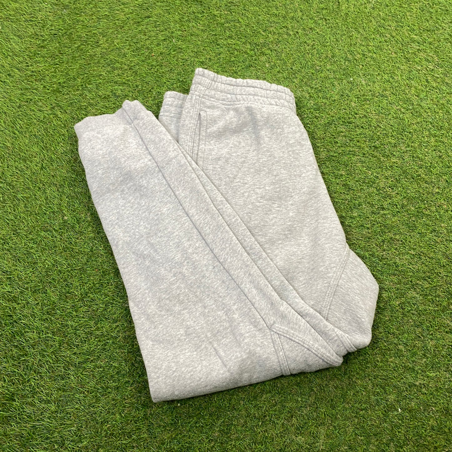 00s Nike Cotton Joggers Grey Small