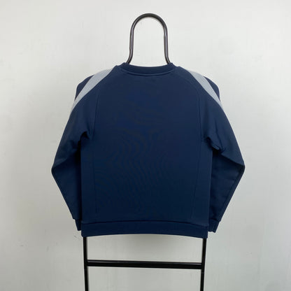 Retro Umbro England Sweatshirt Blue XS