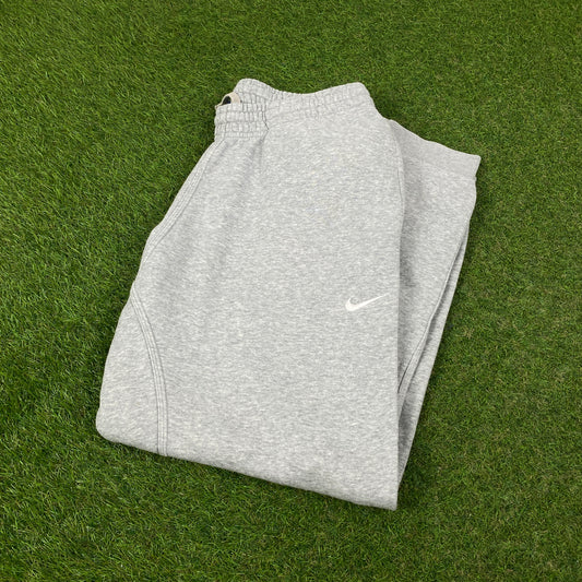 00s Nike Cotton Joggers Grey XL
